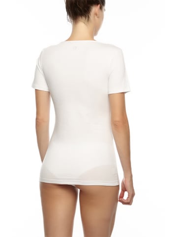 2er-Set: Shirts in Weiß