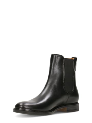 Leder-Chelsea-Boots in Schwarz