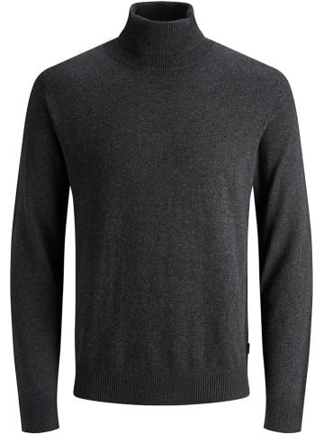 Rollkragenpullover "JJEMIL" in Anthrazit