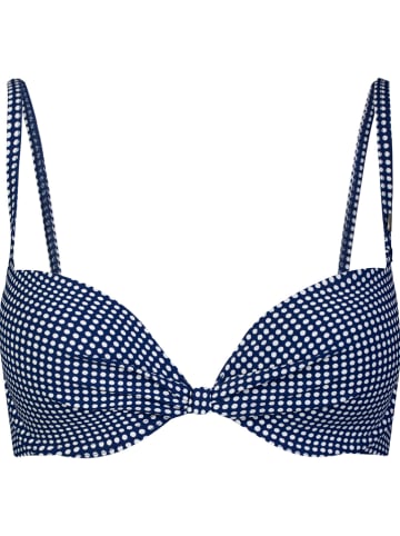 Biustonosz bikini w kolorze niebieskim