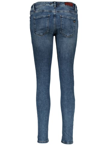 Dżinsy "Nikole" - Super Skinny fit - w kolorze niebieskim