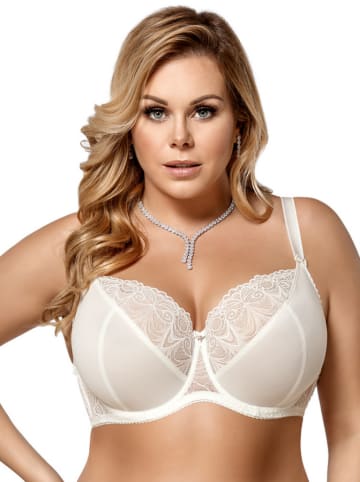 Biustonosz w kolorze kremowym