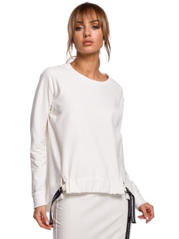Bluza w kolorze kremowym