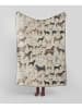 little nice things Decke "Dog Types" in Beige/ Braun - (L)170 x (B)130 cm