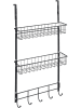 Wenko Hangrek zwart - (B)39 x (H)75 x (D)10 cm