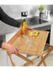 Wenko Beistelltisch in Hellbraun - (B)60 x (H)79 x (T)52 cm