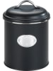 Wenko Voorraadpot "Nero" zwart - (H)1,6 cm