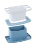 Wenko Gootsteenorganizer "Cosmo" blauw/wit - (B)21 x (H)11 x (D)11,5 cm