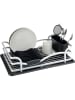 Wenko Afdruiprek zwart/wit - (B)46,5 x (H)13 x (D)31,5 cm