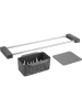 Wenko Afwascaddy "Cami" grijs - (B)43,5 x (H)8 x (D)14 cm