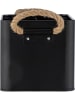 Wenko Aufbewahrungsbox "Gara" in Schwarz - (B)19 x (H)12,5 x (T)13 cm