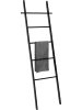 Wenko Handtuchständer "Loft" in Schwarz - (B)57 x (H)170 x (T)4 cm