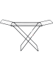 Wenko Wasdroogrek "Champion" zwart - (B)170 x (H)98 x (D)55 cm