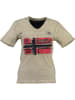 Geographical Norway Koszulka "Jinny" w kolorze beżowym