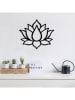 ABERTO DESIGN Wanddecoratie "Lotus Flower 1" - (B)43 x (H)50 cm