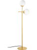 Opviq Staande lamp "Mudoni" goudkleurig - (H)174 x Ø 15 cm
