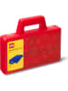 LEGO Sortierkoffer "Case to go" in Rot - (B)19 x (H)3,5 x (T)16 cm