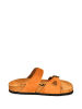Moosefield Leren slippers bruin
