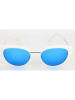 Ray Ban Damskie okulary przeciwsłoneczne w kolorze biało-niebieskim