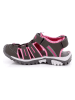 Kimberfeel Trekking-enkelsandalen "Algarve" antraciet/lichtroze