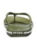 Crocs Teenslippers kaki
