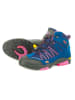Trollkids Wandelschoenen "Lofoten Hiker Mid" blauw/lichtroze