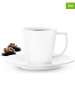 Rosendahl 2-delige set: koffiekoppen "Grand Cru" wit - 260 ml