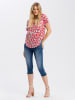 Cross Jeans Caprijeans "Amber" - Slim fit - in Blau