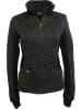 Peak Mountain Fleecejacke in Schwarz