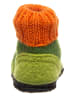 kitz-pichler Pantoffels "Dago" groen/oranje