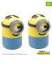 WMF 2er-Set: Salz- & Pfefferstreuer ''Minions'' in Gelb/ Hellblau - (L)7 cm