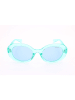 Polaroid Damskie okulary przeciwsłoneczne w kolorze turkusowo-błękitnym