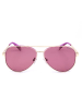 Polaroid Damen-Sonnenbrille in Gold-Lila/ Pink