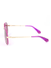 Polaroid Damskie okulary przeciwsłoneczne w kolorze złoto-różowo-fioletowym