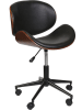 The Home Deco Kids Bürostuhl "Reno" in Schwarz - (B)51,5 x (H)77 x (T)51 cm