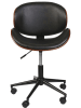 The Home Deco Kids Bürostuhl "Reno" in Schwarz - (B)51,5 x (H)77 x (T)51 cm