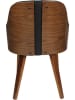 The Home Deco Kids Eetkamerstoel "Retro" zwart - (B)57 x (H)79 x (D)51 cm
