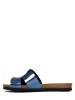 Sunbay Pantoletten "Rita" in Blau