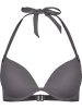Skiny Bikini-Oberteil in Grau