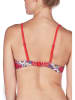 Skiny Bikini-Oberteil in Rot/ Blau