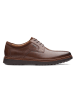 Clarks Leren veterschoenen "Un Geo LaceGTX" donkerbruin