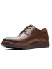 Clarks Leren veterschoenen "Un Geo LaceGTX" donkerbruin