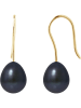 Pearl Addict Gouden oorhangers met zoetwaterkweekparels