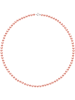 Pearline Perlen-Halskette in Rosa - (L)42 cm