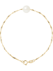 Pearl Addict Gold-Armkette mit Perle