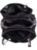 Lia Biassoni Leder-Schultertasche "Alvo" in Dunkelblau - (B)32 x (H)20 x (T)14 cm