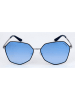 Guess Damen-Sonnenbrille in Silber/ Blau