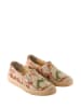 Streetfly Slipper in Beige/ Bunt