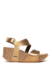 BAYTON Sleehaksandalen "Ibiza" bronskleurig