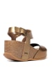 BAYTON Keilsandaletten "Ibiza" in Bronze